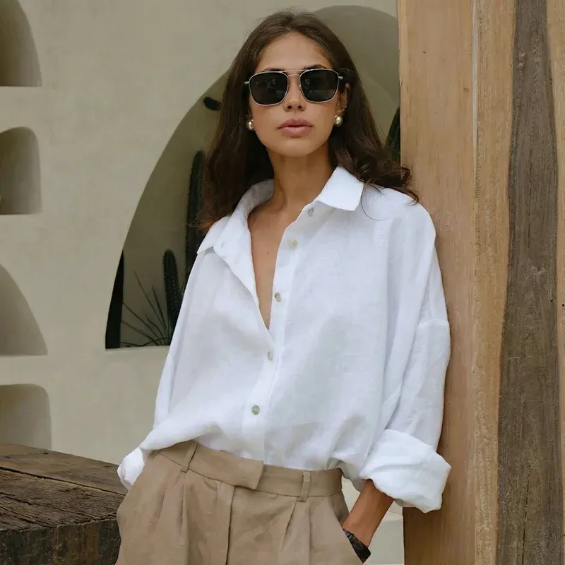 women shirt, women blouse, linen shirt, women linen shirt, oversize blouse