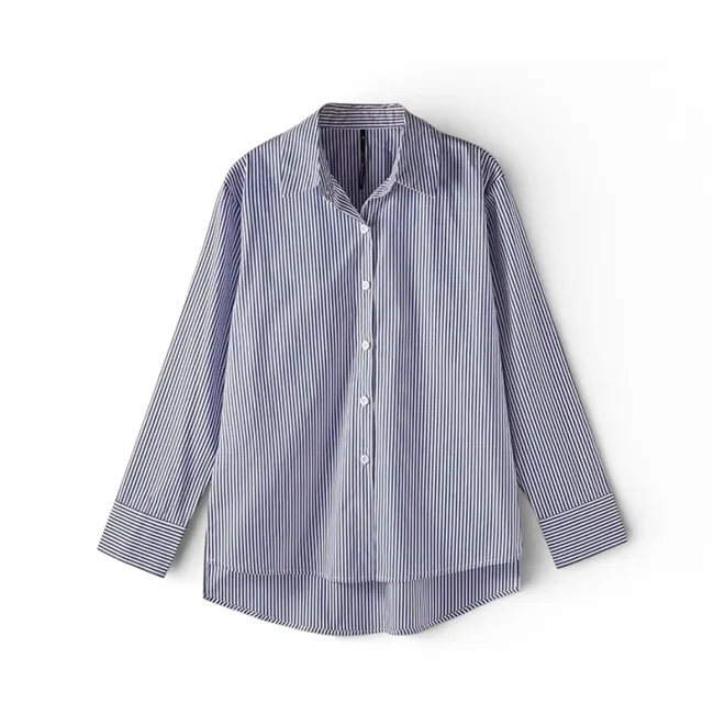 women blouse, women shirt, striped shirt, striped blouse