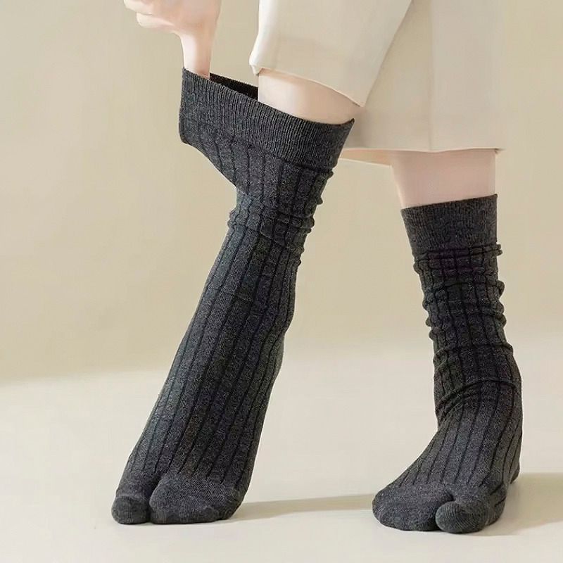 Tabisocken, Baumwollsocken, Wintersocken, Socken mit geteilten Zehen