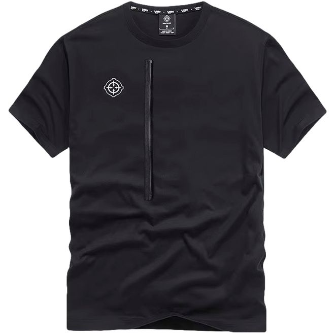 Herren-T-Shirt, Baumwoll-T-Shirt, T-Shirt mit Tasche