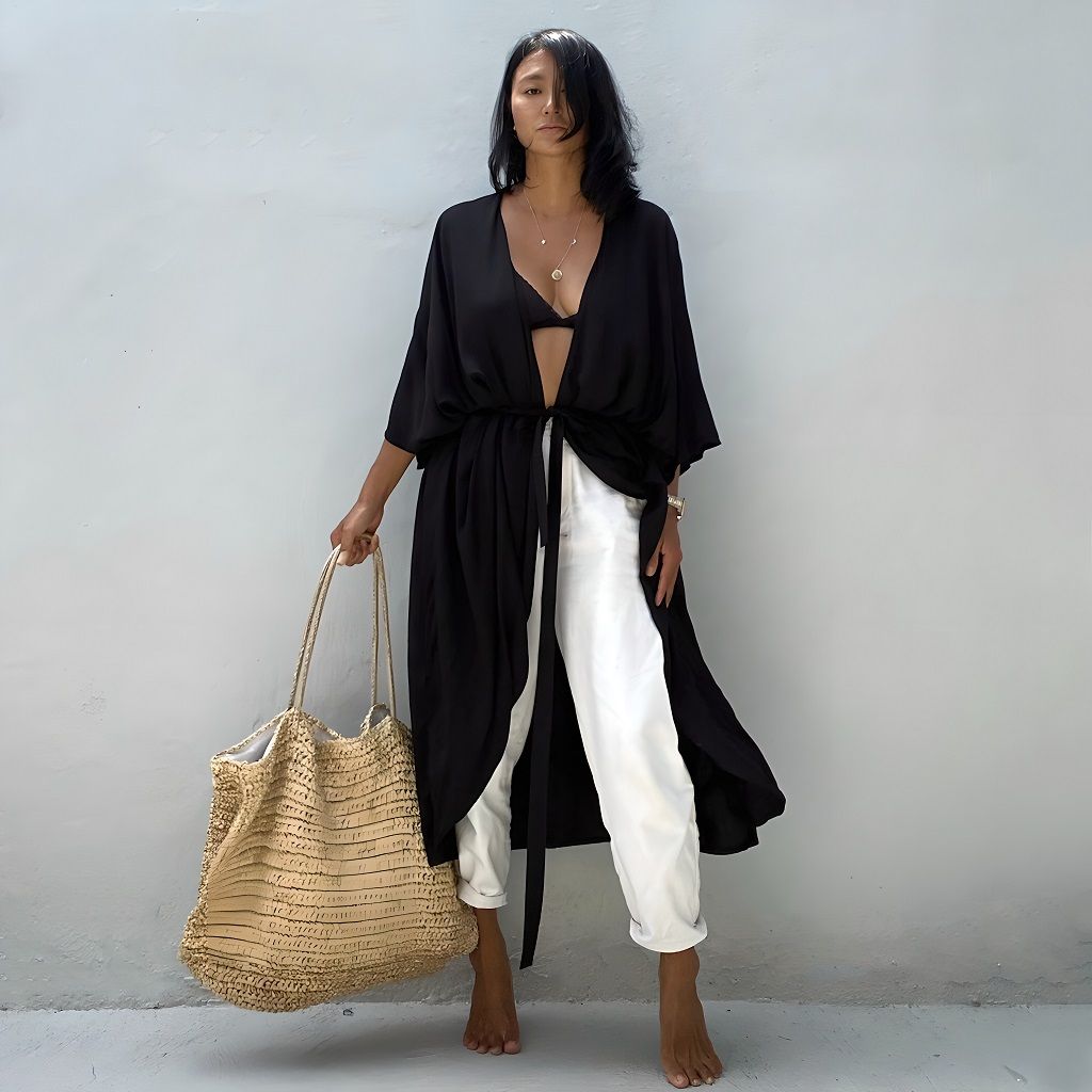 Beach-Cover-Up-Kimono-KIMONOMO-black-1 [problembo.com]